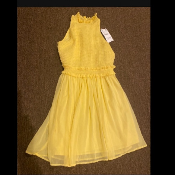 COPY - NWT Zara Basics women’s Size small yellow dress - Picture 2 of 3
